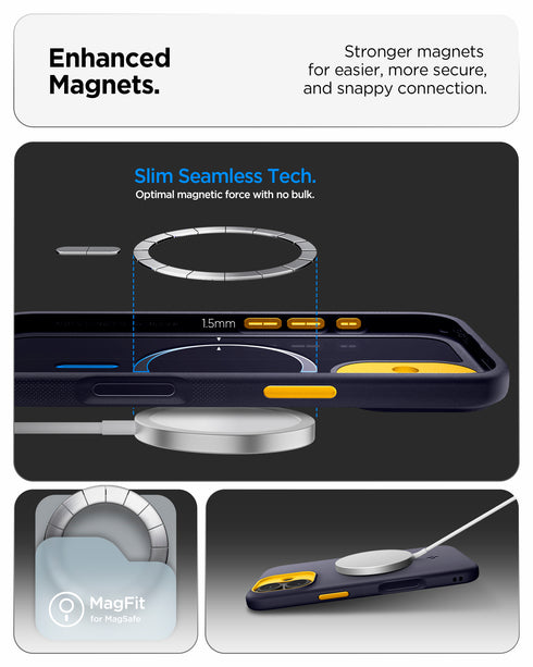 Spigen כיסוי ל-iPhone 17 – Nano Pop (MagFit)